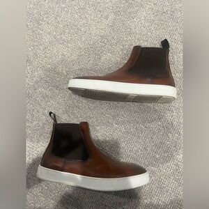 Bruno Magli Leather Chelsea Boots